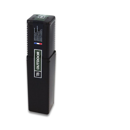 Cuțit TB OUTDOOR Monobloc Knife Impact 127 Black Pvd G10