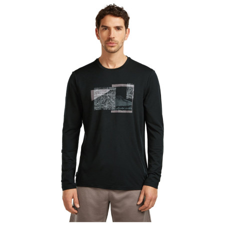 Tricou bărbați Icebreaker Men Merino 150 Tech Lite LS Tee Peak Balance