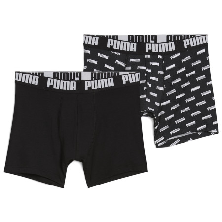 Boxeri bărbați Puma Everyday Logo Print Boxers 2P