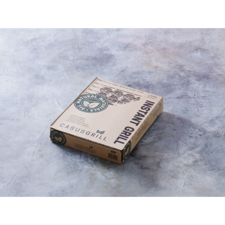 Grătar de unică folosință CasusGrill Gril ecologic