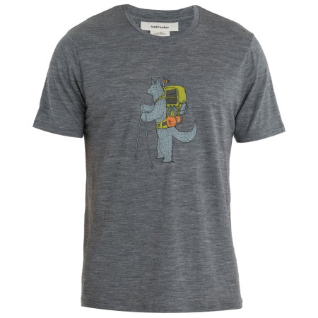 Tricou bărbați Icebreaker M Mer 150 Tech Lite II SS Tee Tech Head gri