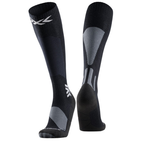 Șosete 3/4 X-Socks Ski Discover Merino Otc negru X BLACK/GREY
