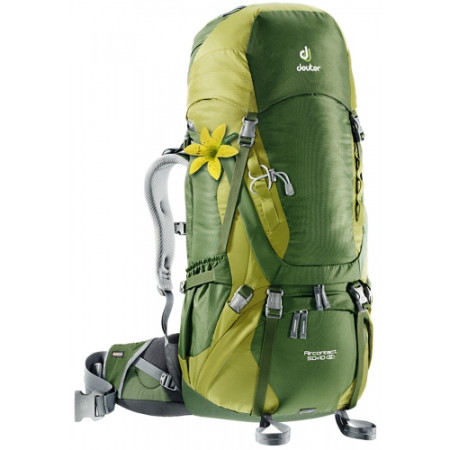 Rucsac femei Deuter Aircontact 50+10 SL verde