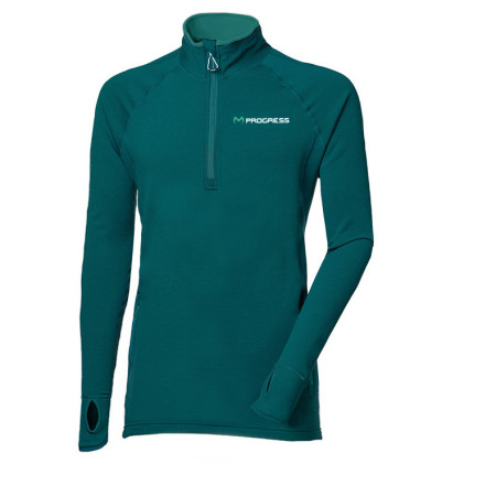 Hanorac funcțional bărbați Progress Torez Zip Merino