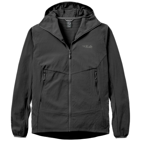 Hanorac bărbați Rab Quantra Pro Hoody negru