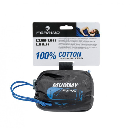 Inserție sac de dormit Ferrino Travel Liner Mummy