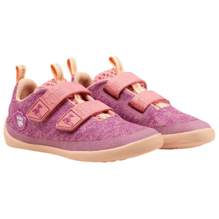 Încălțăminte copii Affenzahn Sneaker Knit Happy roz Flamingo