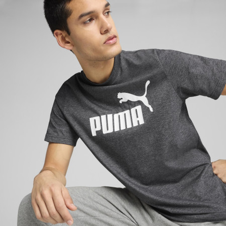 Tricou bărbați Puma Ess No. 1 Logo Heather Tee