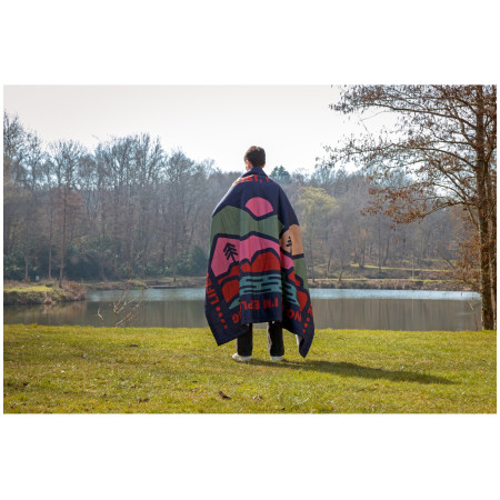 Pătură LifeVenture Sundown Berber Lined Blanket