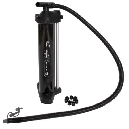 Pompă de mână Gumotex Pompă manuală cu dublă acțiune 3,2/6,4 lt. negru