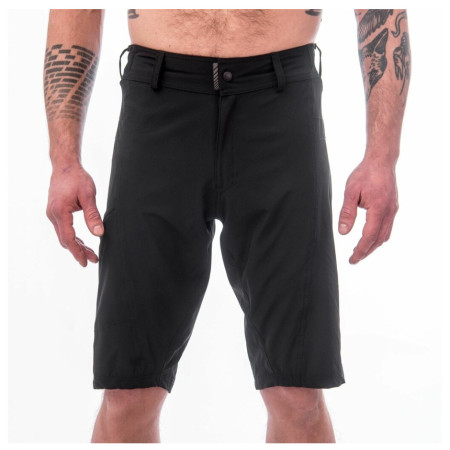Pantaloni scurți de ciclism bărbați Sensor Helium True Black