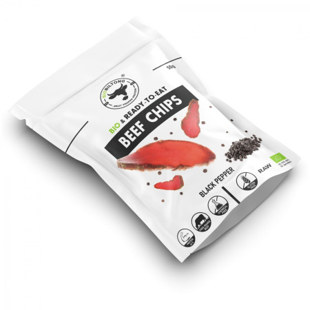 Carne uscată BioBiltong Černý pepř
