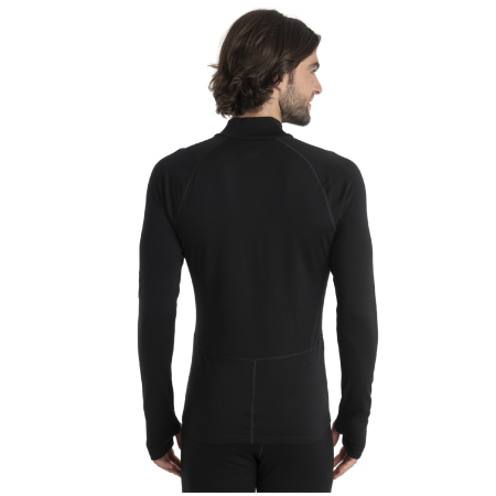 Tricou funcțional bărbați Icebreaker M 300 MerinoFine Polar LS Half Zip
