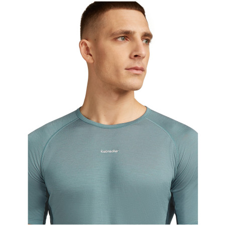 Tricou funcțional bărbați Icebreaker M Mer 125 ZoneKnit SS Crewe