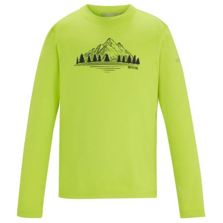 Tricou copii Regatta Winter Alvarado Wild Lime verde deschis Wild Lime