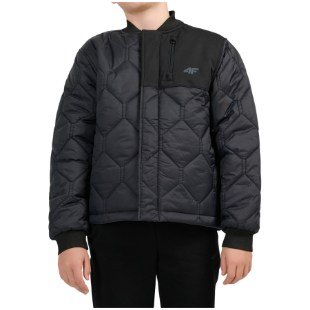 Geacă softshell copii 4F Jacket M324 Deep Black negru Deep Black
