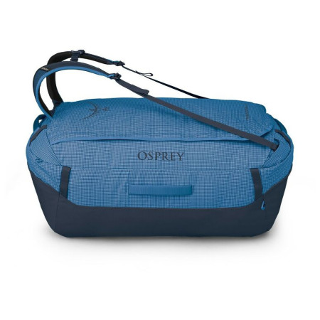Geantă de voiaj Osprey Transporter 120 albastru blue flame/nocturnal blue