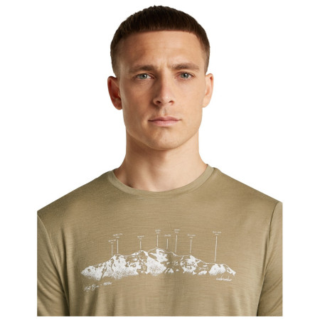 Tricou bărbați Icebreaker Men Merino 150 Tech Lite SS Tee The Peaks