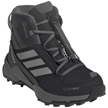 Încălțăminte copii Adidas Terrex Ax4R Cw+ Mid K negru/gri Black