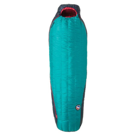 Sac de dormit pentru femei Big Agnes Daisy Mae 15 Regular Right albastru/albastru deschis