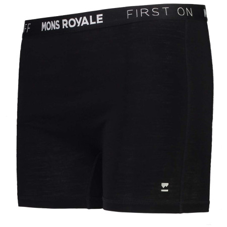 Boxeri funcționali femei Mons Royale Hannah Hot Pant negru