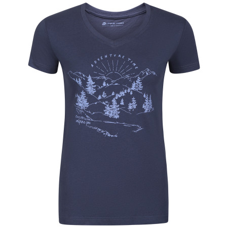 Tricou funcțional femei Alpine Pro Grema 2 albastru închis VINTAGE INDIGO VARIANTA PA