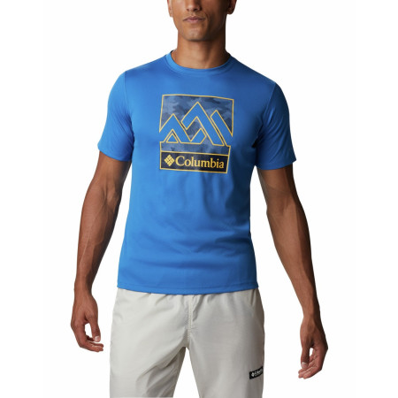 Tricou bărbați Columbia Zero Rules Graphic albastru deschis