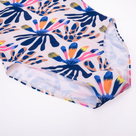 Costum de baie copii Aquawave Salava Jr - Summer Beige Flower Print