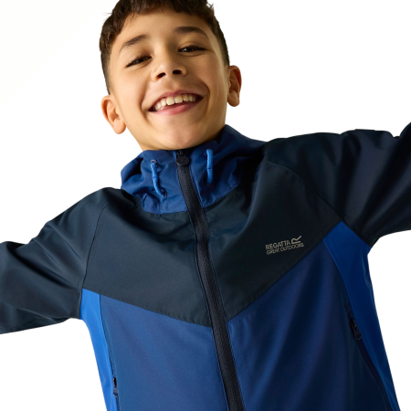 Geacă copii Regatta Hanleigh Aviator Blue/Navy