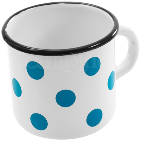 Cană Zulu Cană cu buline albastre