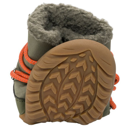 Încălțăminte de iarnă copii Viking Outdoor Footwear Birch Barefoot Warm WP Pull-on Olive