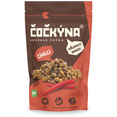 Mâncare pentru călătorii Čočkýna Linte prăjită: Chilli