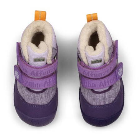 Încălțăminte de iarnă copii Affenzahn Prewalker Winter Boot Vegan Snuggy Butterfly