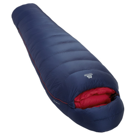 Sac de dormit pentru femei Mountain Equipment Helium 800 Wmns Regular albastru