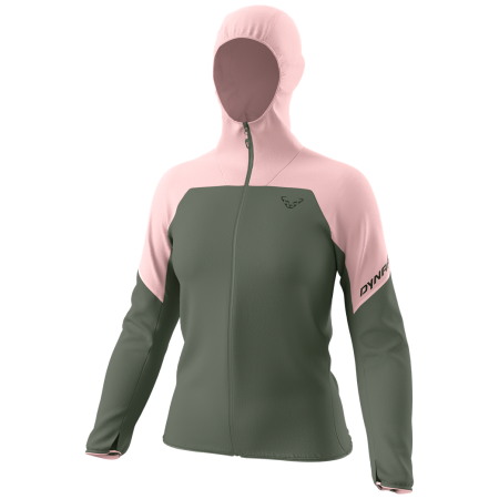 Geacă femei Dynafit Alpine Wind Jkt W roz/verde 6371 - pale rose/5560