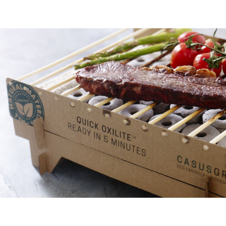 Grătar de unică folosință CasusGrill Gril ecologic