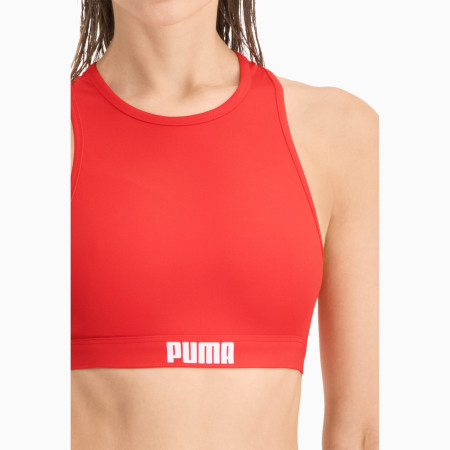 Costum de baie femei Puma Racerback Top