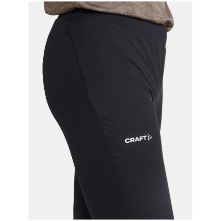 Pantaloni bărbați pentru alergat Craft ADV Essence Warm Wind Tights
