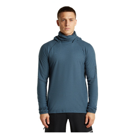 Hanorac bărbați Icebreaker Men Mer 400 RealFleece Grid Pulover Hood