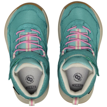 Încălțăminte copii Keen Hightrail Mid Wp Children Brittany Blue
