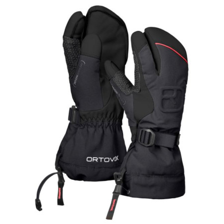 Mănuși femei Ortovox Freeride 3 Finger Glove negru
