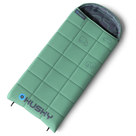 Sac de dormit pentru copii Husky Gizmo Kids verde Green