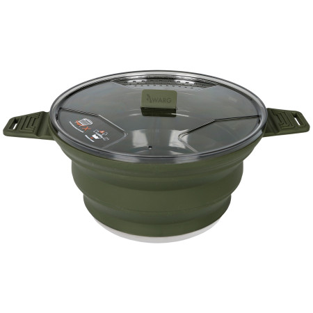Cană pliantă Warg Fold Cookpot 2,5l verde green