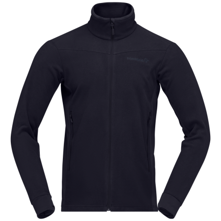 Hanorac funcțional bărbați Norrona falketind warm2 Jacket negru Caviar Black