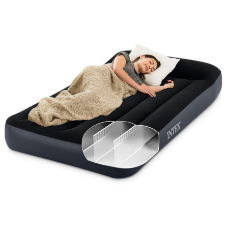 Saltea gonflabilă Intex Twin Dura-Beam Pillow Rest