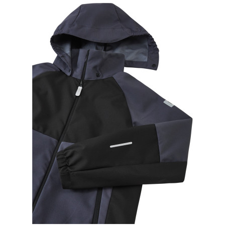 Geacă softshell copii Reima Verraton Soft black