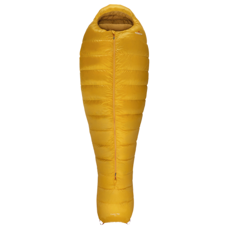 Sac de dormit de puf Robens Couloir 750 -15°C Long galben Yellow