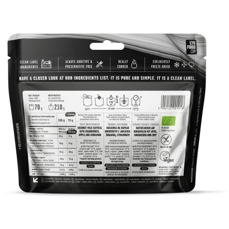 Mâncare deshitradată Lyo food Apple & Cinnamon Porridge