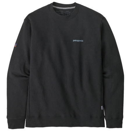 Hanorac Patagonia Fitz Roy Icon Uprisal Crew negru Ink Black