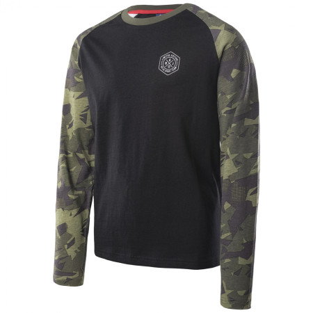 Tricou copii Bejo Rick Ls Jrb negru